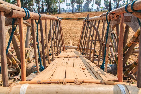 Buckboard em campo — Fotografia de Stock