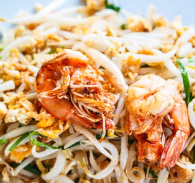 tavada kızartılmış Pirinç Noodle