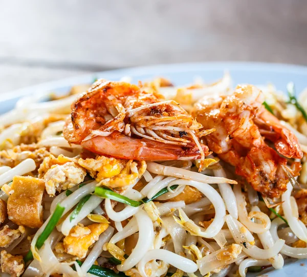 Stir-fried rice noodles — Stock Photo, Image