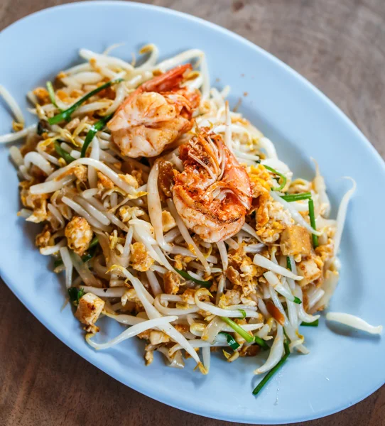 Fideos de arroz fritos — Foto de Stock