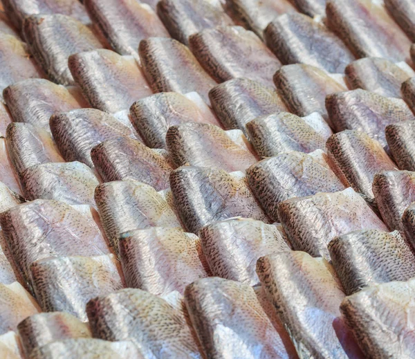 Gedroogde fishs van lokale voedsel — Stockfoto