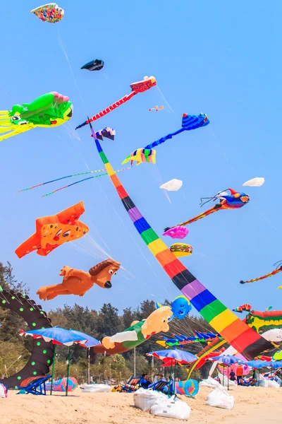 15e Thailand internationale Kite — Stockfoto