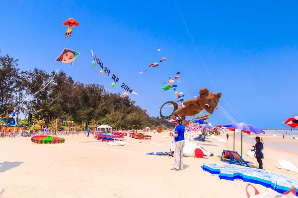 XV Festival internazionale degli aquiloni della Thailandia — Foto Stock