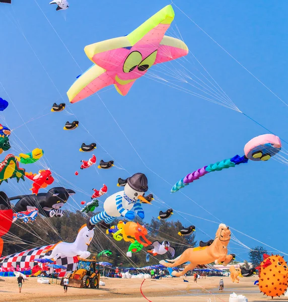 15th Thailand International Kite Festival — Stock Photo, Image