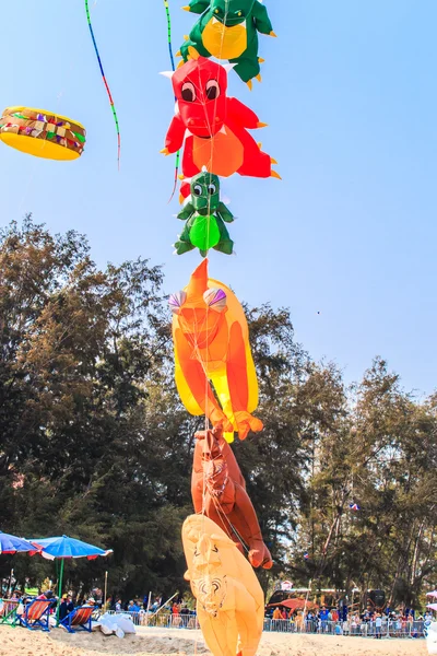 15th Tailândia Internacional Kite — Fotografia de Stock