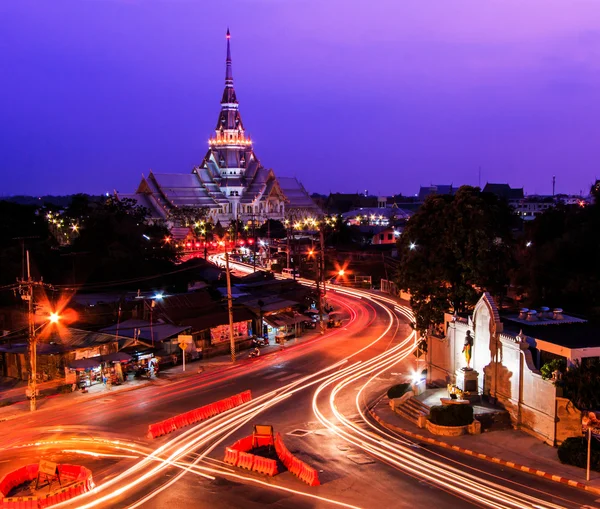 Wat Sothorn Wararam Woraviharn templo —  Fotos de Stock