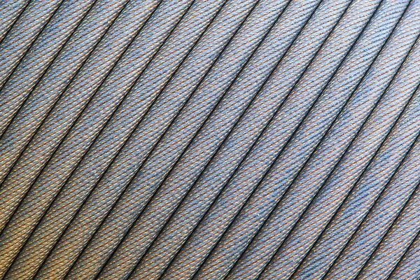 Steel wire rope cable — Stock Photo, Image