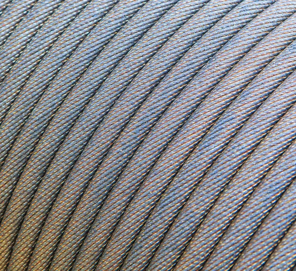 Steel wire rope cable — Stock Photo, Image