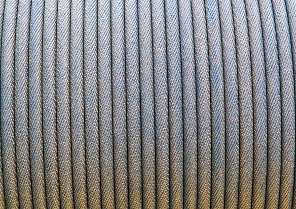 Stalowe liny kablowe — Zdjęcie stockowe