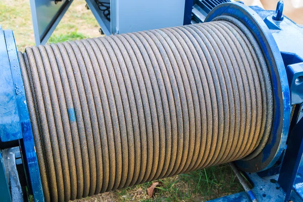 Stalen draadkabel kabel — Stok fotoğraf