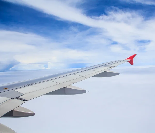 Airplane wing — Stock Photo, Image