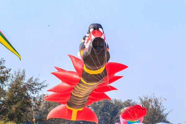 15. Internationales Drachenfestival in Thailand — Stockfoto