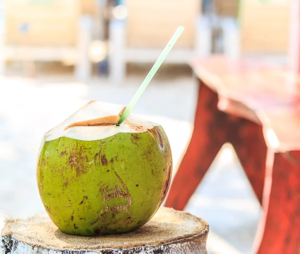 Coconut water drink — Stock Photo, Image