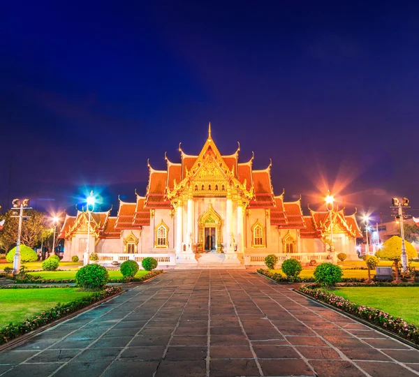 Wat Benchamabophit a Bangkok — Foto Stock