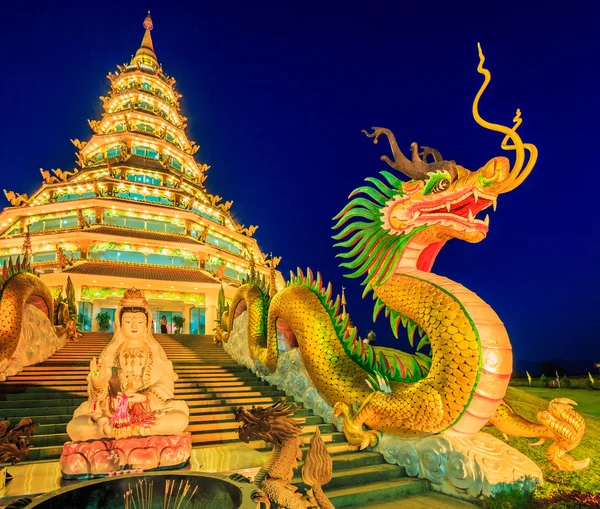 Templo wat hyua pla kang — Fotografia de Stock