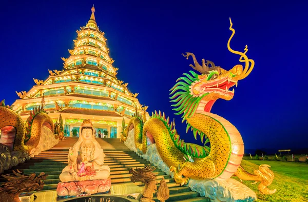 Templo wat hyua pla kang — Fotografia de Stock