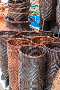 Wickers bambu yapılmış