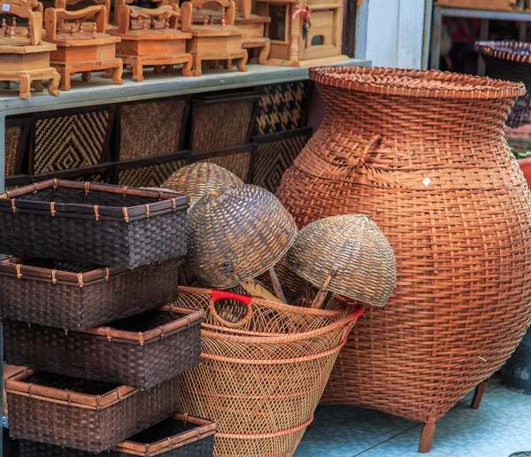 Wickers bambu yapılmış — Stok fotoğraf