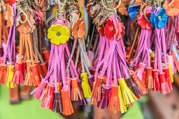 Porte clés en cuir — Photo