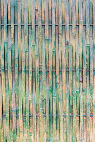 Bamboo fence background — Stock Photo, Image