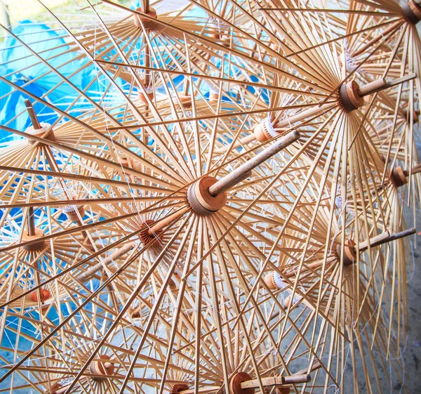 Molduras de guarda-chuva artesanais — Fotografia de Stock