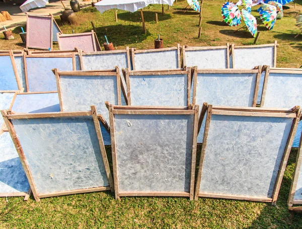 Dried Papers for umbrellas — Stock Photo, Image