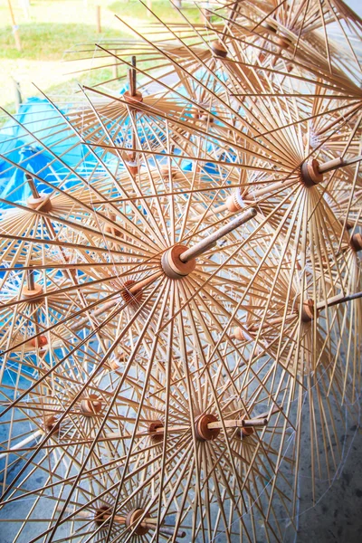 Molduras de guarda-chuva artesanais — Fotografia de Stock