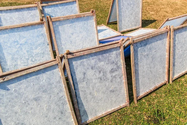 Dried Papers for umbrellas — Stock Photo, Image