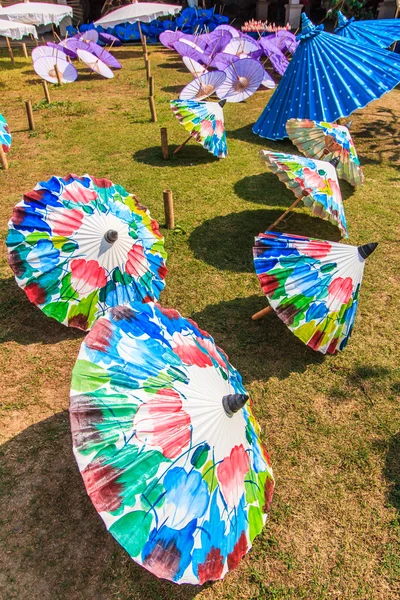Handmade Paper  umbrellas — Stock Photo, Image