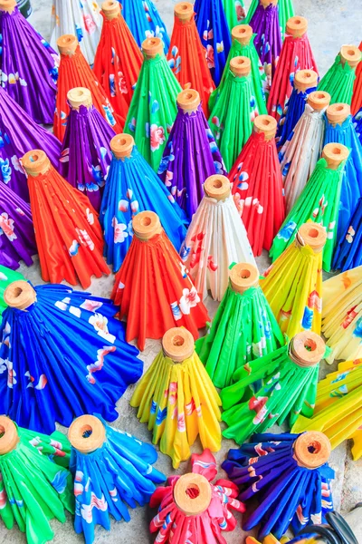 Paper umbrellas in  Thailand — Stock Photo, Image