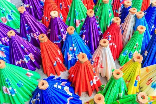 Papier paraplu's in Thailand — Stockfoto