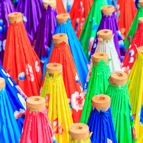 Paper umbrellas in  Thailand — Stock Photo, Image