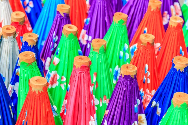 Paper umbrellas in  Thailand — Stock Photo, Image