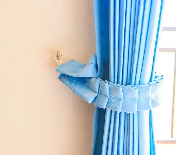 Fondo cortinas azules —  Fotos de Stock
