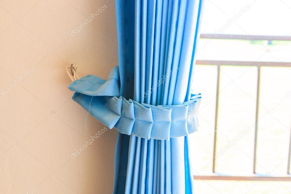 Blue Curtains background