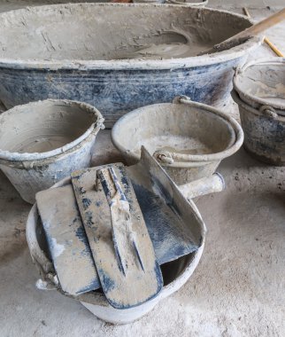 Şantiye ve çimento karıştırıcı