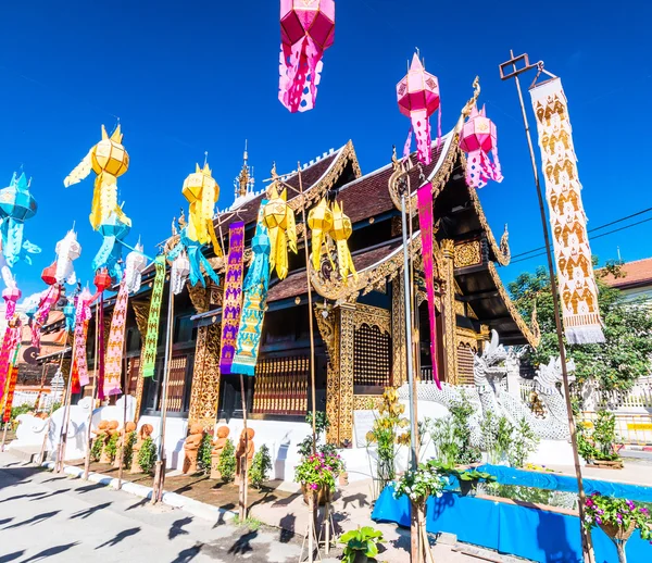 Wat inthaksaduemuang in Chiang — стоковое фото