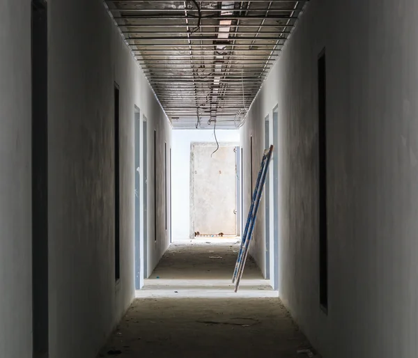 Construction site room passage — Stock Photo, Image