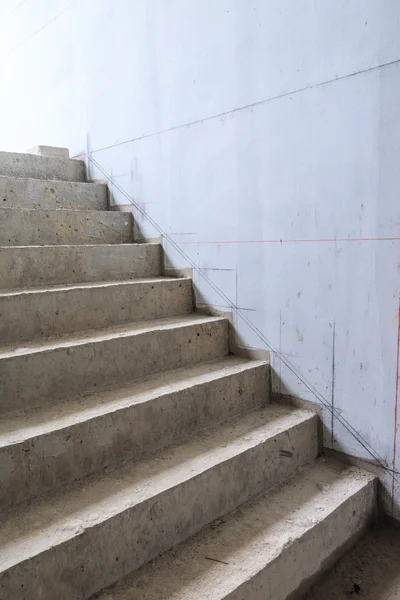 Construction Building, stair hall — стоковое фото