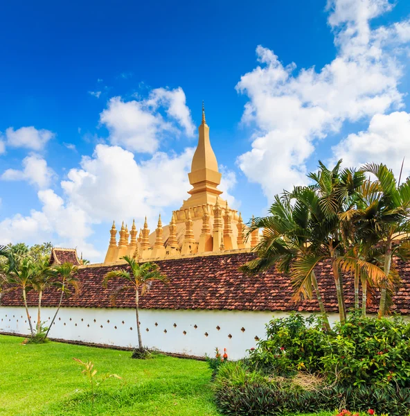 Wat Thap Luang in Vientiane — Stock Photo, Image