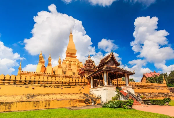 Wat Thap Luang en Vientiane — Foto de Stock