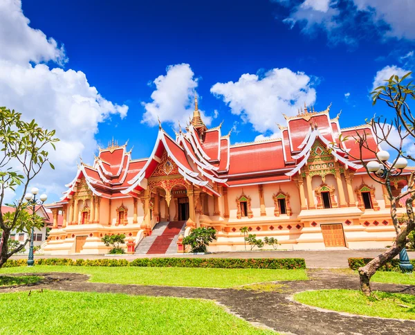 Wat Saket ve Vientiane — Stock fotografie