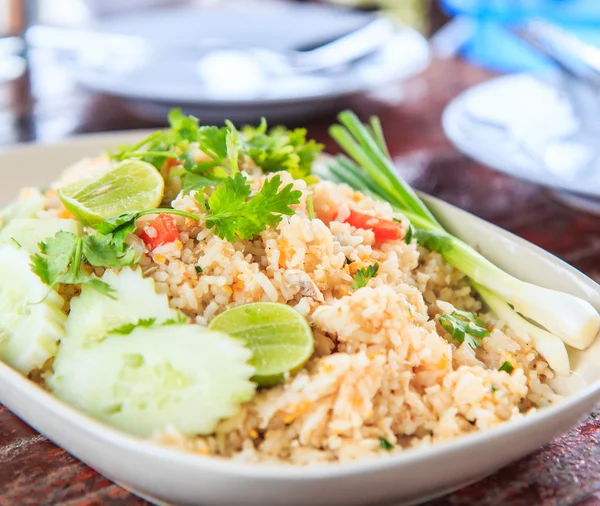 Crab Fried Rice — Stock Photo, Image