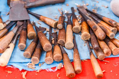 Ahşap oyma için Araçlar