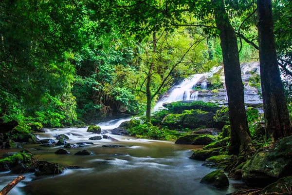 Pha Dok Xu waterfall — Stock Photo, Image