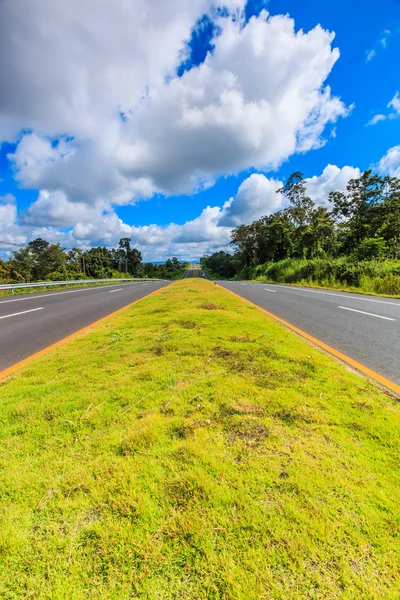 Droga asfaltowa - autostrada — Zdjęcie stockowe