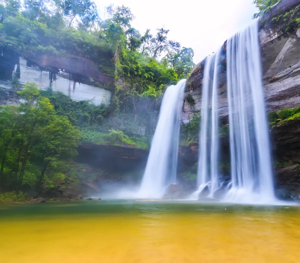 Huai Luang Waterfall  in Thailand — Stock Photo, Image