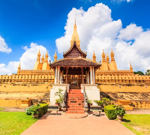 Wat Thap Luang a Vientiane — Foto Stock