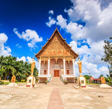 Vientiane, Laos tapınakta