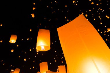 Chiang Mai Province fenerler yüzen